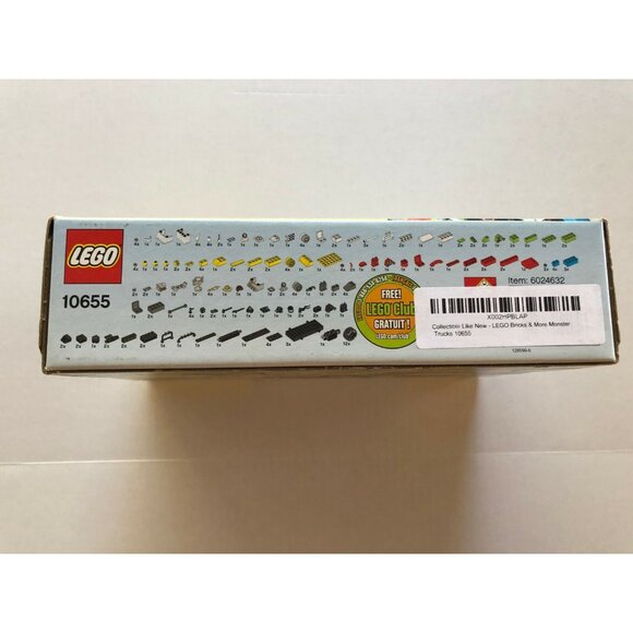 Lego 10655 Lego Monster Trucks 197 pcs Building Toy for Young Builders - Picture 4 of 6